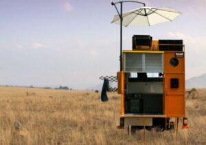 minicasa, motorizada, sostenible